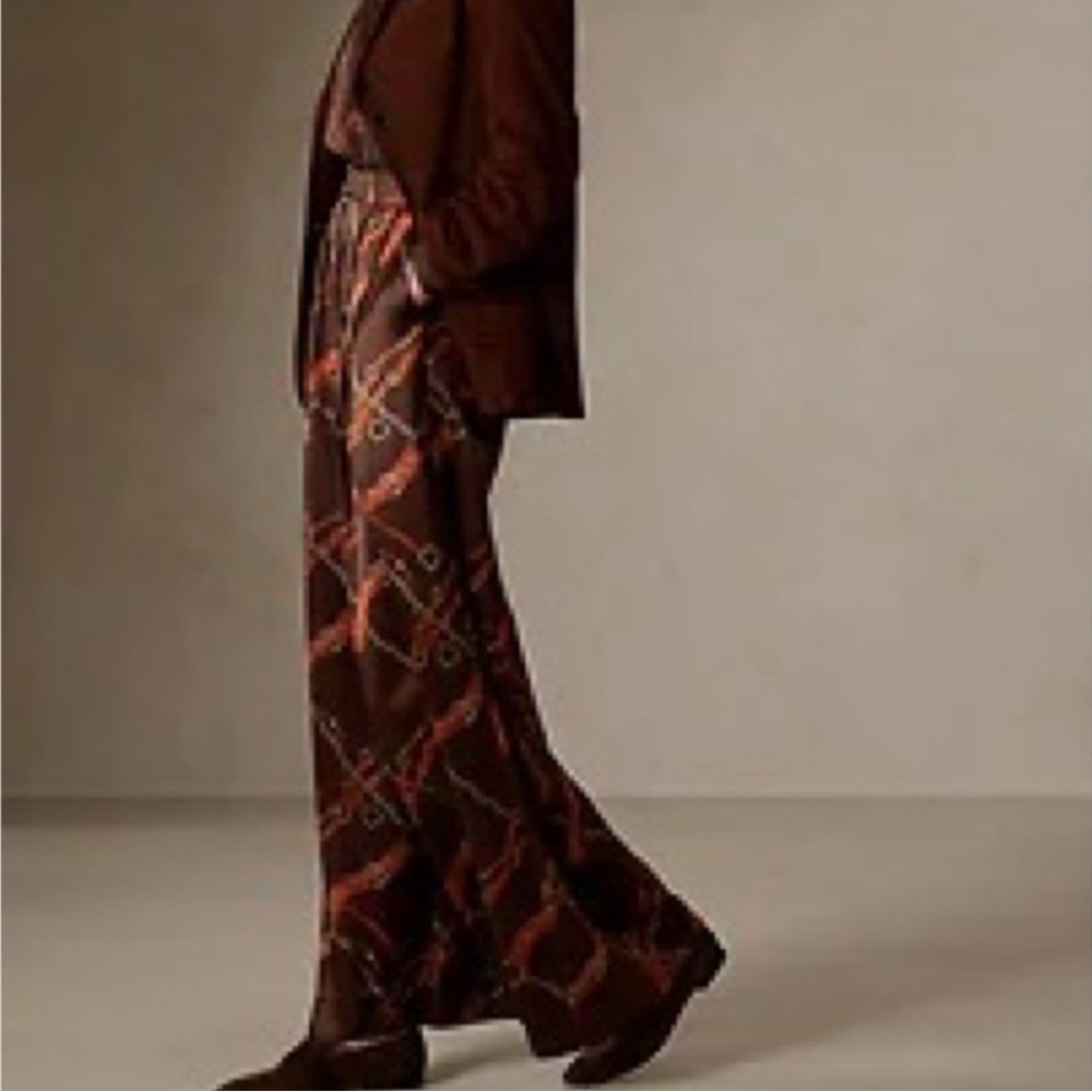 Banana Republic Belay Silk Pant Wide Leg size 4 NWT - Picture 4 of 4